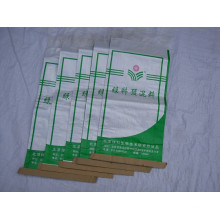 Sacos tecidos PP laminados papel para produtos químicos / alimentações